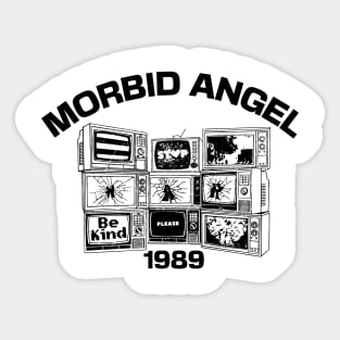 Morbid angel TV classic Sticker